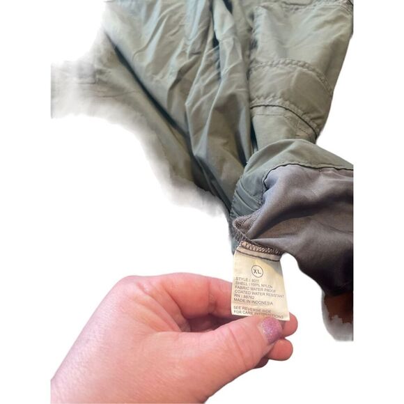 Rugged Exposure Mens Army Green Convertible Waterproof Cargo Pants Shorts XL - Picture 7 of 15